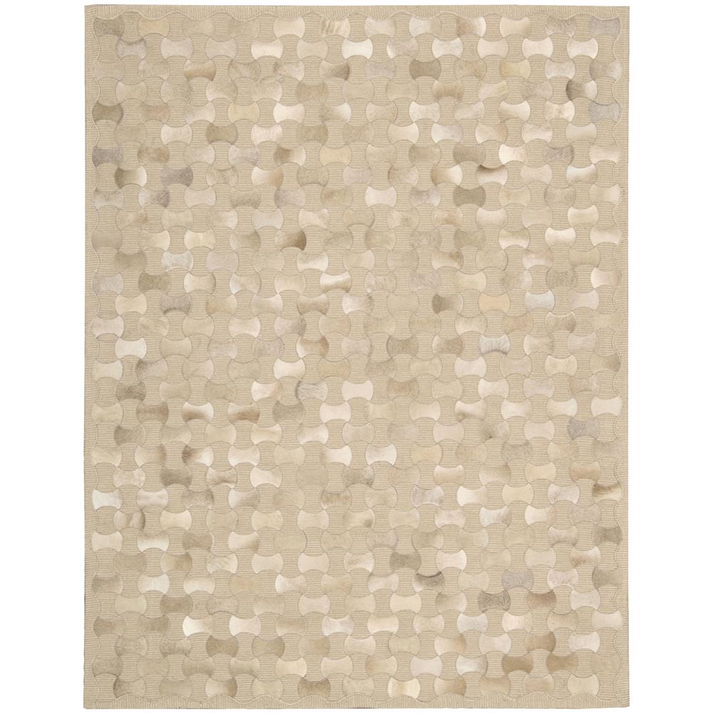 Nourison CHI01 Joab2 Chicago 3 Ft. 6 In. X 5 Ft. 6 In. Rectangle Rug in Beige